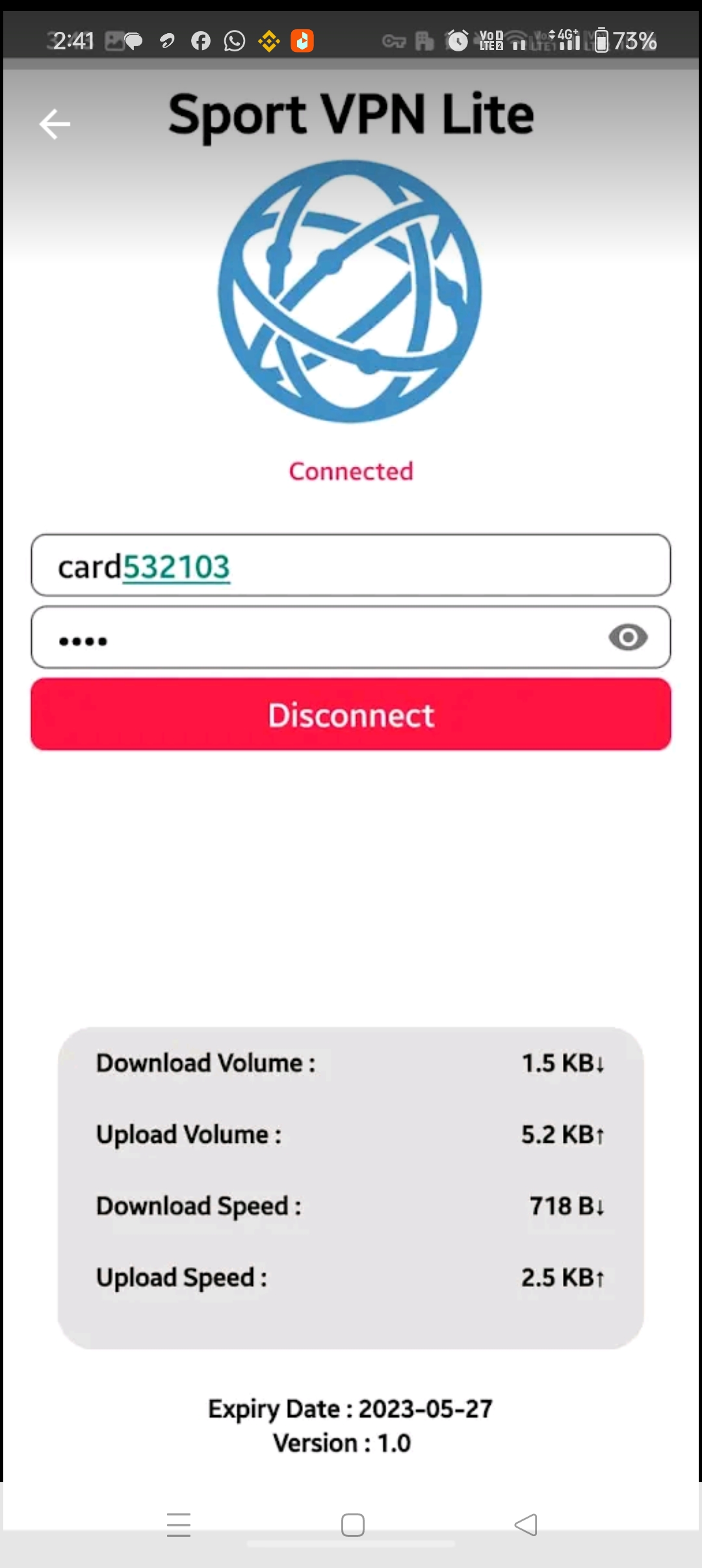 undefined Setup Screenshot